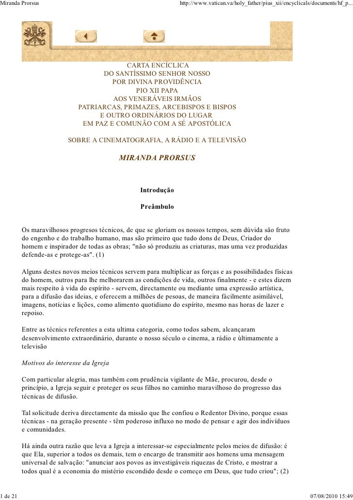 Miranda Prorsus Pio XII