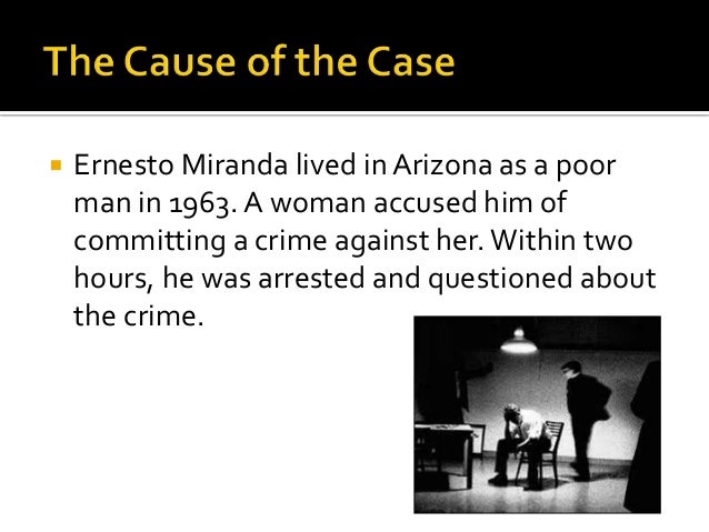 miranda v arizona impact on society