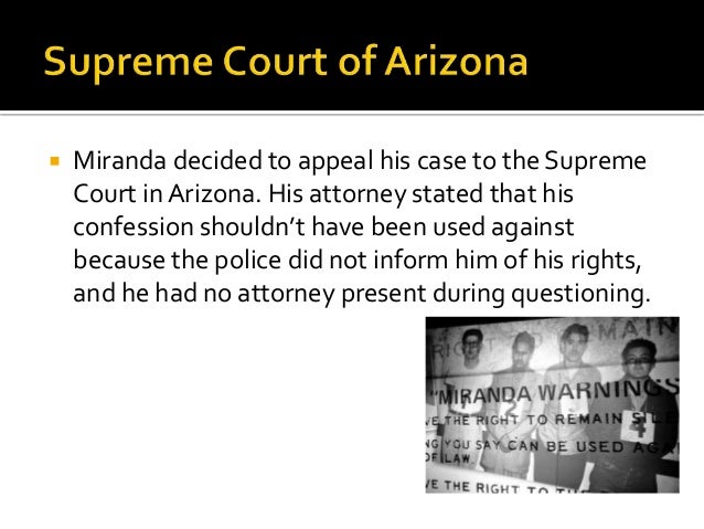 what was the outcome of miranda v arizona what was the outcome of miranda v arizona