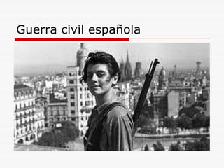 Guerra civil española 