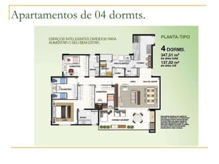 Apartamentos de 04 dormts. 