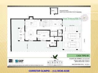 CORRETOR OLIMPIO – (11) 9536-4198
 