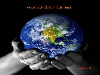 your world. our business. miraworld 
