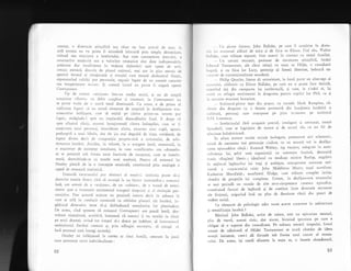 mentar, o diserta;ie qtiinlificl sau chiar un bun articol de ziar, in
artr e*ogia nu ve purea fi niciodati inlocuiti prin simpla dexteritate,
culturi sau vioiciune a intelectului. Aga cum cunoagterea lexicului, a
structurilor muzicale sau a valorilor cromatice sint date indispensabile,
prejioase dar insuficiente in vederea elaborxrii unei opere de arri,
crealia estetici, dincolo de planul ralional, mai are in plus nevoie de
aportul fecund al imaginagiei qi emoliei care emani diniuntrul fiinlei,
reprezentind calitigi pur personale, orga'ic legate de nn anumit caracter
sau temperament artistic. $i aceasti lsturl nu poate fi negatE operei
Contrapunct,
Tip de roman osecgiune,, intr-un mediu social, qi nu de simpli
naraiiune "fluviu" cu debit curgltor gi constant, in Contrapanct nu
se poate vorbi de o unici temi dominantS. Ca atare, e de prisos si
subliniem faptul ci nu existi elemente de surprizi in desfXqurarea eve-
nimentelor infigigate, care si regini 'pe cititor printr-un interes pur
faptic, atrlgindu-1 spre un implacabil deznodlmint final. E drepr ci
spre sfin;itul c5r1ii, irurorul inregistreazi citeva intimpliri, cum ar li
asasinarer unui personaj, sinuciderea altuia, moartea unui copil, agonia
prelungiti a unui bitrin, dar ele 1in mai degrabi de viala cotidiani, de
faptul divers decir de compozigia propriu-zisi a rornanului, de arhi.
tectonica lucririi. Asistim, in schimb, la o scurgere lenti, monotoni, 1a
o zugrivire de existenle simultane, in care oconflicteleo sau ndramele,
ni se prezinti sub forma unor fascicole de naraliuni, care se interfe-
reazi, dezvoltindu-se ca temele unei simfonii, pentru cI rornanul lui
Huxley pleaci de 1a o concepqie muzicalS, constituind prin analogie o
operX de structurl simfonicil
Datoriti caracterului pur abstracr al muzicii, simfonia poate sd_1i
dezvolte temele direct, JirI si recurgi la un factor inrermediar; rornanul
insi, are nevoie de o <acliune>, de un usubiectn, de o trami de eveni-
mente spre a transmite sentimentul scurgerii rimpului 5i al evoluiiei per_
sonajelor. Dar aceasri acliune nu prezinti interes decit in mlsura in
care se allS in corelagie constanti cu celelalte planuri ale lucririi, in-
giduind diverselor teme s5-9i dobindeasci nemijlocita ror prenitudine.
De aceea, cind spunem ci romanul Contrapunct are pant; lenti, dez-
voltare minulioasi, analiticS, inseamni ci autorul ii va u'niri in tihni
pe eroii dramei, avind tot timpul si-i disece pe indelete, si intocmeasc5
rechizitoriul fiecirei creaturi gi, prin adiugiri succesive, sI ajungl sI
faci procesul unei intregi societSli.
r{uxley ne infiliqeazr in cartea sa cinci familii, centrate in jurul
unor personaje stric individualizate :
52
. Un pictor faimos, John Bidlake, pe care il urmirim in diver-
',lc tui evataruri alituri de solia qi de fiica sa Elinor. Fiui sXu, Valter
ltr,ll.rkc, cxre tr;ie$te separat, vine uneori in contact cu restul farniliei.
- Un savant renumit, pasionat de cercetarea Etiinlificd, lordui
l,ls';rrcl Tantamount, ale cirui relaiii cu solia sa Hilda' o canadianX
I ,,
'1;,rti, 9i cu fiica lor Lucy, PrototiP al femeii libertine, imbraci un
, ,r.rcte( de convenlionalitate mondenX.
- Philip Quarles, literat d: notorietatc, in buni parte un alter-ego al
.,,,rorului, cisitorit cu Elinor Bidlake, pe care nu o poate face fericiti,
rr:purind ieqi din carapacea lui intelectuali, gi care, la rindul ei, igi
r.ruti un refugiu sentimental in dragostea pentru copilul lor Phil, ca qi
irr enrrrrite eveziuni bovariste.
- Scriitorul-pictor iegit din popor, cu numele tr'lark Rampion, cI-
,litorit din dragoste cu o femeie proveniti din burghezia instlriti 1i
t ultivati, personaj care transpune pe plan ro-nanesc pe scriitorLrl
I).II. Lawrence.
- Intelectualul fXri ocupaiie precisS, inteligent qi nevrozat' numit
Spandrell, care se ingrijegte de mama 9i de socrul siu cu un fel de
:r [ecliune bolnivicioasS.
In afara acestor uuclee sociale inchegate' prezentate aici schematic'
cxistl de asemenea trei personaie ciudate, cu un anumit rol ln desfigu-
rarea episoadelor ciriii : Everard Vebley, tip vanitos, mXrg:nit in auto-
suficienga lui, geful unei organizalii cu orientare fascisti' denumiti
ironic .Engiezii liberi, ; idealistul cu tendinle mistice Burlap, zugrlvit
in mijlocul legEturilor lui vagi qi ambigue, tranipunere oarecum sxti-
rizari a cunoscutului critic John Middleton Murrv, soiul nuvelistei
Katherine Mansfield ; anarhistul Illidge, care triieqte cornplet izolat'
obsedat de propriile lui complexe. Fireqte, in desfigurarea romanului
se mai perindi un numir de alte zece-cinsprezece creaturi episodice'
consriruind factori de leg;turi qi de corelare intre diversele mo:nente
ale ficliunii, asigurind insi un plus de densitate cirlii din Punct de
vedere social.
Ce elemente de psihoiogie aduc toate aceste caractere in arhitectura
qi semnifica;ia lucririi ?
Bitrfnul John Bidlake, artist de talent, este un epicurian senzual'
plin de vervi, uneori cinic, dar sincer' biciuind ipocrizia pe care e
oUtig"t ,X o suporte din comoditate. Pe misura trecerii timpului' fostul
amxnt de odinioari al Hildei Tantamount se arat; obsedat de ideea
morlii iminente, care-i di tircoale sub forma unui cancer al stoma-
cului. De aceea, igi cauti alinarea la solia sa, o femeie abandonati'
53
 
