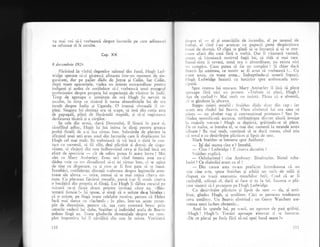 va mai voi sI-i vorbeasci despre iucrurile pe care adineauri
ea refuzase si le ascultc.
Cap. XX
I decembrie 1926
P5risind in virfui degetelor salonul din fund, Hugh Led-
widge sperase sd-gi giseasci alinarea intr-rrn moment de sin-
guritate, dar pe palier didu de Joyce qi Colin. Iar Colin,
dupi toate aparenleie, videa un interes extraordinar pentru
indigeni gi ardea cle ner5bdare si-i l'orbeasci unui etnograf
profesionist despre propria lui experienqX de vinitor in Indii"
Timp de aproape o jumltate de ori Hugh fu nevoit si
asculte, in timp ce tin5rul ii turna absurditSlile lui de om
incult despre India ;i Uganda. O imensi oboseali il co-
ple9i. Singura lui dorinji era sX scape, si iasi din cutia asta
de papagali, plini de flecirealS stupidl, ;i sX-qi regiseasc:i
desfitarea tXcerii gi a clrgilor.
ln cele din urmi, slavi Domnului, il lisari in pace gi,
risuflind adinc, Hugh i;i lui inima in dinli pentru greaua
probi finall de a-;i lua rXrnas bun. Salutirile de plecare la
sfirqitul unei seri erau nnul din lucrurile care ii displiceau lui
Hugh cel mai mult. Si trebuiasci si vii inci o ciati in con-
tact cu oamenii, sa fii silit, degi plictisit pi dornic de singu-
rXtate, si rinjesti din nou bolborosind ceva gi ficind inci un
efort de ipocrizie
- cit de odios putea fi acest lucru I Mai
ales cu I{ar1' Amberley. Erau seri cind femeia asta r.ru^1i
didea r.oie cu tor dinadinsul sX-qi iei rirnas bun, ci se agita
de tine cu disperare, ca qi clrrr ar fi fost gata si se inece.
Intreblri, confidenge, discuqii scabroase despre leglturile amo-
roase ale altora
- orice, nurnai sI te mai relini citeva rni-
nute. Cu plecarea fiecirui rnusafir, parci i-ar fi smuls ciner-a
o buciqicl din propria ei fiinji. Lui Hugh ii slXbea curajLrl pe
misuri ce-si fdcea drum printre inviragi cltre ea. "Bles-
tematX femeie !, isi spuse, gi simli ci o urlqte de-a binelea ;
cI o ur5;te, pe lingi toate celelalte motive, pentru ci F{elen
incX mai dansa cu "lacheul" ; in plus, intr-un acces proas-
pXt de du5mXnie, penrru c5, aga cum consrati brusC prin
ceturile vederii lui slabe, Staithes ti individul acela de Beavis
gedeau lingl ea. Toate gindurile demengiale despre un com-
plot impotri'r'a lui ii nXvilirX din nou in minie. Vorbiseri
r10
, icspre el
- el Ei exercigiiie de incenditl, el pe -terenul de
l,rtlral, el cind i-au aruncat cu papucii peste despiriitura
lrrrxei de dormit. O clipi se gindi si se intoarcl qi sI se stre-
.,',rre afari din casX firi o vorbl. Dar il vXzuseri venind,
.,"eau si binuiasci motivul fugii lui, si ridi qi mai tare.
liunul-sim1 ii reveni, torul era o absurditate, nu exista nici
,rrr complot. Cum putea sI fie un complot : $i chiar dacX
llcavis fgi amintea, ce motiv ar fi avut si vorbeasci i... Cu
rr)3r€ ?st€i, cu toate astea... lndreptindu-li umerii ingugti,
llugh Ledwidge inainti cu hotirire spre ambuscada anti-
t tpOtd:
Spre imensa lui uqurare, Mary Amberle,v il lisi si plece
;,proipe flrd, nici un protest. "Trebuie si. pleci, Hugh ?
.,5a de curind ?" Mai mult nu insisti. Parea ci e absenti,
ci se gindegte la altceva.
Beppo guierX amabil ; Staithes didu doar din cap ; iar
rcum era rindul lui Bear-is. Oare zimbetul iui era ceea ce
i-.i.rea
- un zirnbet vag gi convenlional prietenos ? Sau in-
chidea semnific:r1ii ascunse, subinlelegea discret aluzii ironice
la ruginile trecute ? Hugh se depirti. gribindu-se si plece.
I)e ce naiba, se intreba el, se mai duc oamenii la seratele astea
idioate ? Ba mai mult, continui sI se duci mereu, cind ptiu
ci totul e cu desivirqire plicticos qi lipsit de sens.
tr{ark Staithes se intoarse spre Anthony.
- lti dai seama cine e ? intrebi.
- Cine ? I-edwidge ? E cinev:r deosebit ?
-sraithes explicX.
* Ochelaiistul ! rise Anthon-v. Bineinqeles. Bietul oche-
larist ! Ce diabolici eram cu el !
- Din cauza asta m-am preficut intotdeauna cX nu
;tiu cine este, spuse Staithes li schiti un suris de mili si
clispreg cu toati anatomia mu;chilor fetii. Cred cI ar fi
caritabil, aciiugi el, daci ai face ii tu la feL. lncerca o pli-
cere sinceri s5-l protejeze pe Hugh Ledwidge.
Cu desivirqire plicticos ;i lipsit de sens
- d", qi urni'
litor, gindea Hugh, gi umilitor. Cici se petrecea totdeauna
ceva umilitor. lJn Beavis zimbind ; un Gerrl' Watchett ase-
nlenea unui lacheu obraznic...
Auzi in spatele lui, pe scarl, un zgomot de pa;i gribigi.
, Hugh ! Hugh !" Tresiri aproape vinovat ii se intoarse.
"De ce plecai pe furis firX sl-mi spui bunl seara ?"
i
I
I
t
I
l1l
 