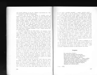 unor $uvoaie subterane, igi fac loc ;i dlinuiri surprinzdroare din l'hdo-
dore de Banville sau Roberr de Monresquiou,
Incepind, ins5, din al treiiea deceniu al secolului nosrru, se
produce Ei in poezia europeanX o revolulie nu mai pulin insemnati decit
aceea survenitl in arta narativ5. in Anglia, pronotorul necontestat al
noilor concepiii a fost poetul, dramaturgul gi eseistul T.S. Eliot, con-
ducitorul subtilei reviste Tbe Neut Criterion. Opera sa poeric:, dificili,
adesea ermedcl, cerebralS, cu tonuri conrrastante gi profunde impiicalii
legate de destinul omului, di nagtere la conrroverse furtunolse, dar
;i la noi table de valori. lndeosebi, volumul siu intitulat J'ara pustiiti
(Tbe Vaste Land
-
1922), cuprinzind scurte poeme impregnare de
aspra savoare a disperlrii 9i luciditSlii rnoderne, generare de criza moraii
ivitl dupl prima conflagralie mondiali, a avur o adinci inriurire asu-
pra peisajului poeric englez.
La capitul unui deceniu de ciurXri febrile qi de experienge reugite
seu rat.tte, in condiliile unui climat poetic tinzind spre o relativii stabi.
litate, dupi ce suferise atitea transformXri, iEi fac aparilia qi ulrimel;
culegeri de poeme ale lui Aldous Huxley, $i anume Arabia infelix, in
1929, $ Greierii Si alte poente (Tbe Cicadas and otber poerns), in 191C.
de unde sint extrase majoritatea versurilor tllmlcite in prezenta antologie.
(le a detcrnriner pe scriitor sI publice poezie intr-un mornent cind
fainra sa dc proz-aror ajunsese la o notorierate bine stabiliti ? Evident,
nunrai nrolivc qi necesitSli de crealie proprie. Poetul caut5 si exprime prin
alchimia limbajului o viziune qi o experienli personalX, in care reali-
tatea sensibili e supusX unui imperios proces de transfigurare esteticX.
I)ar, in ciuda singularizirii sale, i se pot glsi desigur afinitXli qi influ-
en1e. Culegerea nu esre strSini nici de accentele eliotiene qi nici de
conceplia eclecticS, care a inriurit, intre ail1ii, pe fralii Osbert qi Sacheverell
Sitwel, qi mri ales pe scra 1or, Edith Sitwell. Reflectind tonul doninenr
al epocii, se constat; adesea gi in versurile lui Fluxley o inclirregie spre
discontinuu 1i intermitent, aspecte arit de tipice sensibilitilii conrem-
po:ene. E[ortul poetului de a-9i ciuta propria sa espresie, nu 5e poxtc
totugi sustrage esteticii intelectualiste, incrustirilor cizelate de impresii
scnsibile, ier alteori fanteziei ironice, epigramatice, satirice, ca in poemul
din volumul de fai!, intitulat Teatru de aarietipi.
l'onul de parodie, accentu! de music-hali, vizib:l chiar din numelc
personajelor introduse in poem, trideazi, dincolo de jocul rnecenic qi
grotesc al acestor animatori de iluzii, o amiriciune laforgue,rni. Pen-
duiind intre relarivitate 1i imposibilitarca unei noi vieli spontane, expri-
nlale metaforic prin versurile : .Strivechi bufonerii, dar mereu algi bu-
loni ! / De doui ori pe sceni zilnic, pini la judecata de apoi" gi in
176
',l, ,lrrr urmi a vacuitSlii procesului
-
naitere' copulalie, moarte
-
1 ", r,rrl capXti astfel un sens de paraboJS, de semnificalie existenliali'
(.iteva poezii din aceasti ultimi culegere a scriitorului se gisesc
,,rtir1c ai in romanul Frunze uegtede, apirut cu ciliva ani mai inainte,
1,,,crii atribuite unuia din protagoniEtii cXrlii, scriitorului Francis Chelifer,
1,,,,,,,rr:rj cu afinit;li caracterologice apropiate de acelea a1e lui Huxley'
ln 7946, Aldous Huxley a publicat in S.U.A. o ampli seleclie din
rcrrrrrile sale. Privirl in ansamblu, lirica relinuti a scriitorului, cu forme
';r tnrcturi laborioase, denoti o nedezminliti vigoare, ca 9i interesante
, lc, rc senzoriale, de;i unele poezii trladeazi' totu$i un anumit manierism'
Cu o previziune remarcabili' criticul Haro d Monro sublinia inci
,lrrr 1920 ci talentul poetic al lui Huxley posedi valente incontesta'
l,,lc, printre cele mai promilitoare din generalia poelilor perioadei res-
l,c(ri''e. Epitetul uprorrilitor,, este deosebit de semnificativ, cici, xia cunr
,,,,irrurisea Huxley insugi in prefala scrisi in 1930 la piesa Drantal spre
,,ti (Tbis lVay to Paradise)' numai ficliunee narativ; era capabili si-i
,lczvSluie complexitatea minlii qi a sufletului. Poezia a constituit, ins;,
I,cntru el un exerciliu intelectual preiios' un fel de "catharsis"
creator
t.rti de contradicliile care-1 asxhau 1a lnceputul carierei sale scriito-
'icclti,
qi nu mai pulin o fructuoasi ucenicie pentru conlinutul emolional
1i Lrogilia lexicali a operei sale de mai tirziu.
Prin inspiralia generoasi, in care suflul verbal se in-rpleteEte cu un
rirm liric conrrolat, iar accentele sugestive, pulin ezorerice, citeodeti iro-
rrice sau sarcastice, dezvXluind o gralie rafinatX sau o grinasi' crealia
lxretici huxleyani ne di prilejul sI descoperim o altX faleti a operei
scriitorului, integrindu-se armonios in curba destinului siu literar.
Simpotie
O, ironia de-a fi doi !...
Ochi cenusii, deodatl larg deschigi,
Privindu-m5 intreb5tor ; un chip duios
Devine grav $i de nelinigte pitruns.
Sfiqietoa're inirebare a femeli :- ve$nic ocolitX :
.Hai, spune-acuma' undg-li zboa.rd" gindu.l ?"
Absurde pXsuri ale inimii de-ndr5gostitl !
Vechea-mi grimas5 e singurul rispuns,
Sfirgind cu-o s;rutare-aPoi.
1l tda
- 1920)
777
 