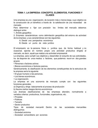 Fundamentos de Gestion Empresarial