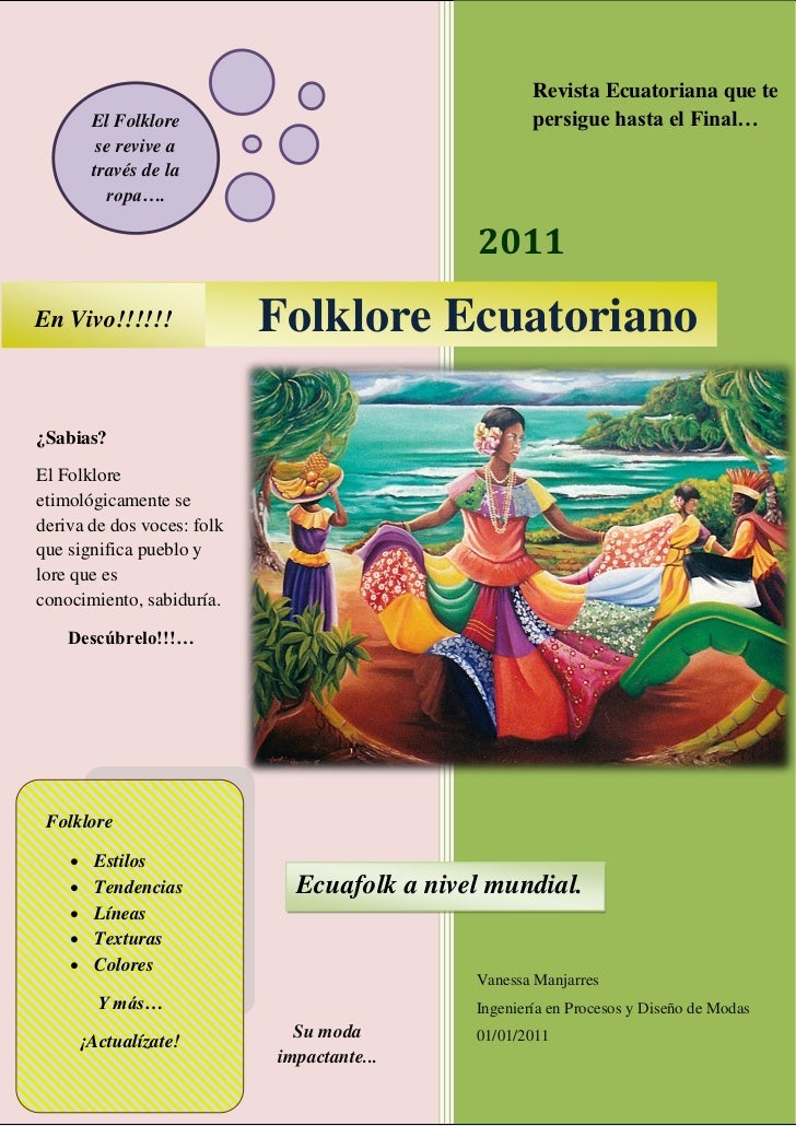 Folklore Ecuatoriano