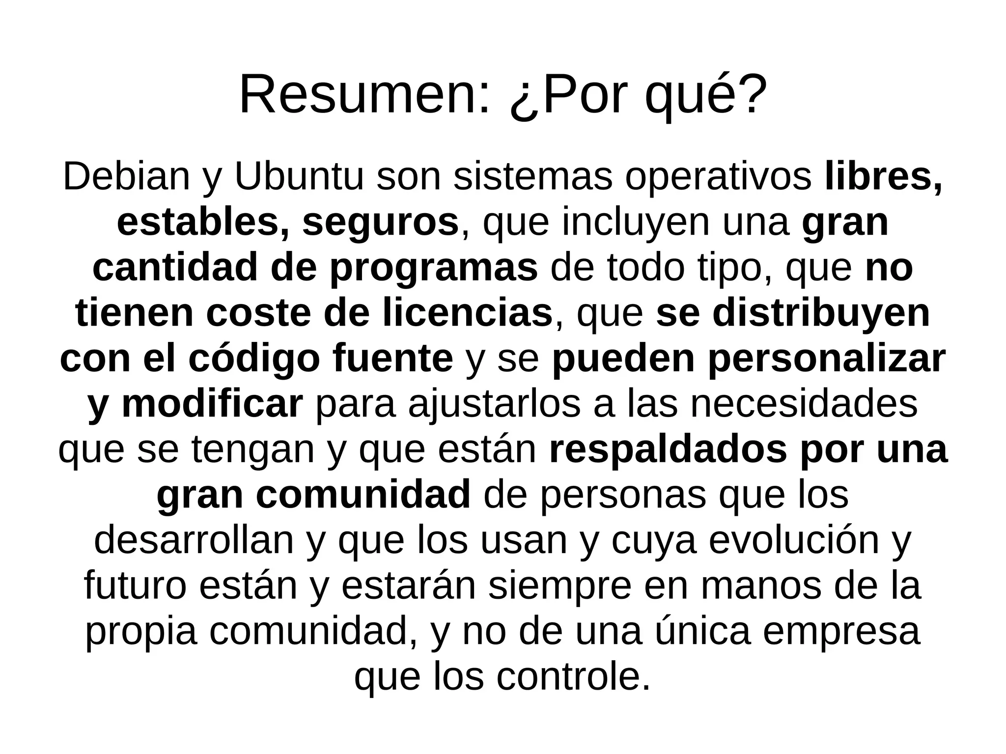 Miriam Ruiz - Debian And Ubuntu