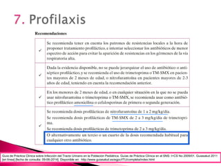 Guía de Práctica Clínica sobre Infección del Tracto Urinario en la Población Pediátrica. Guías de Práctica Clínica en el SNS: I+CS No 2009/01. Guiasalud 2011
[en línea] [fecha de consulta: 09-06-2014]. Disponible en: http://www.guiasalud.es/egpc/ITU/completa/index.html
 