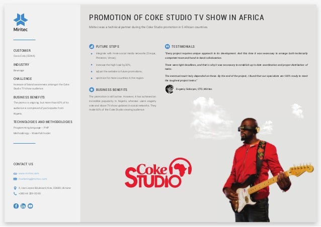 coke studio case study