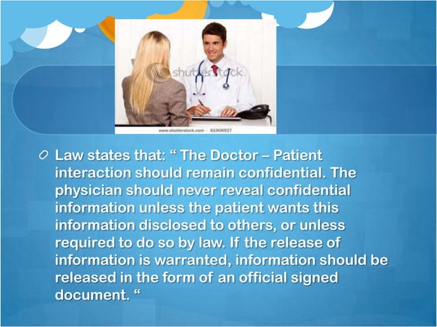 Patients Bill Of Rights