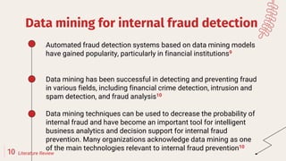 [DSC Adria 23] Mirjana Pejic Bach Data mining approach to internal fraud in a project-based organization.pptx