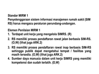 panduan akreditasai dan elemen MIRM.pptx