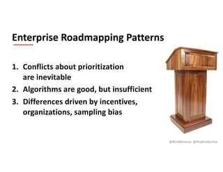 Organizational Challenge of Enterprise Roadmapping