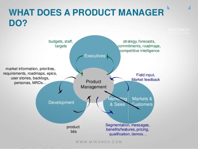what does a product manager do