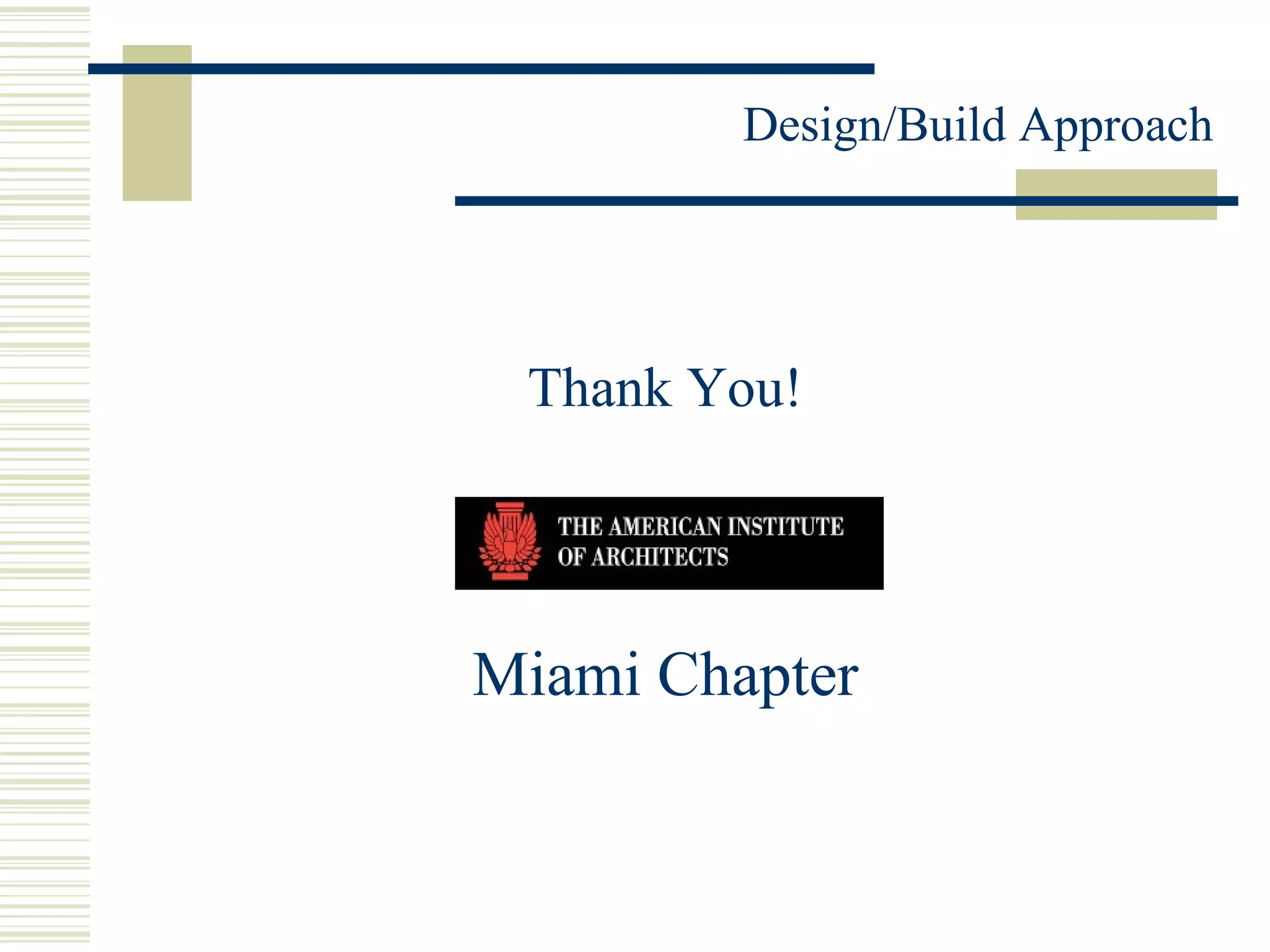 Thank You! Miami Chapter 