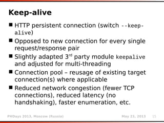 Miroslav Stampar. Sqlmap — Under the Hood. | PDF