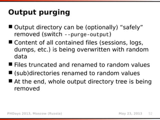 Miroslav Stampar. Sqlmap — Under the Hood. | PDF