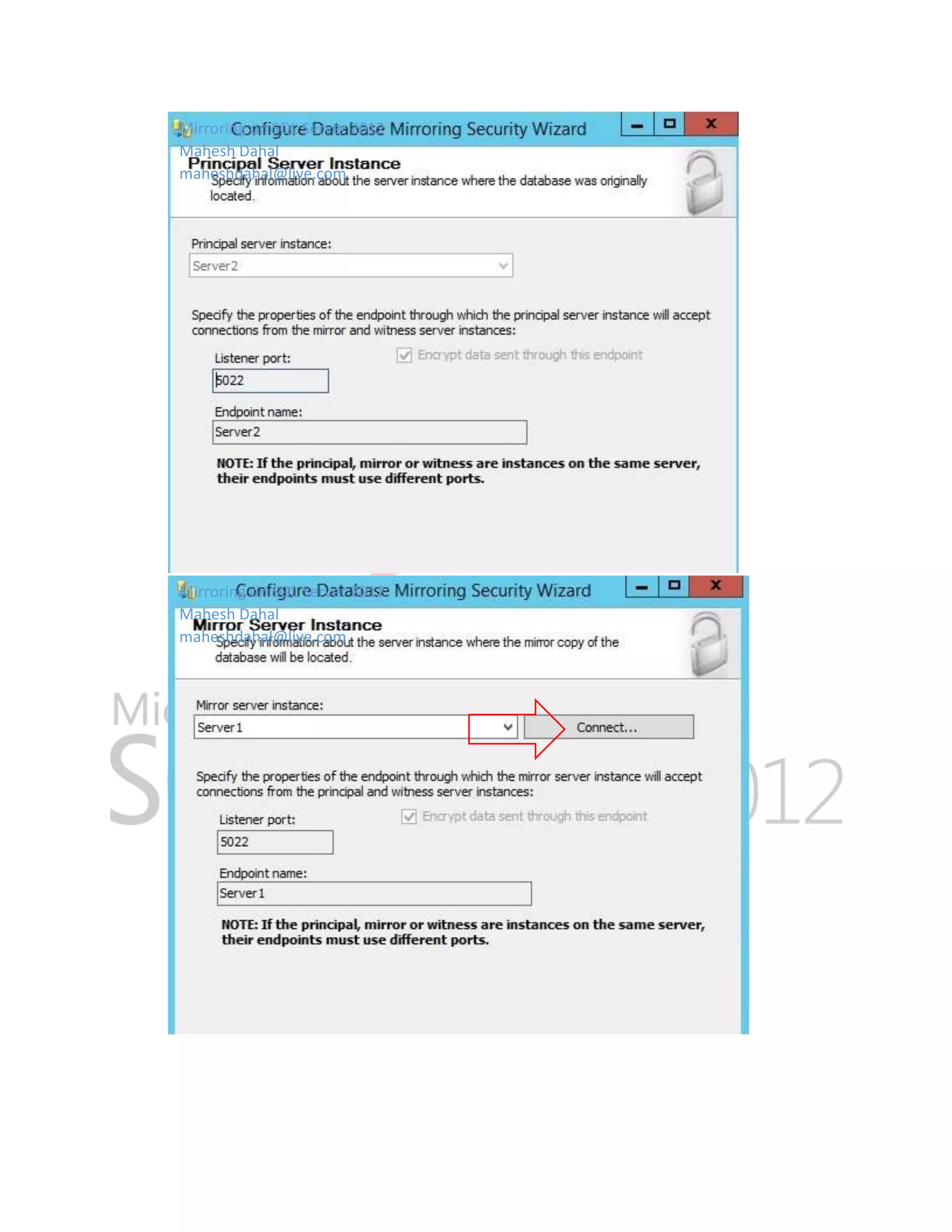 Mirroring on SQL Server 2012 Mahesh Dahal maheshdahal@live.com Mirroring on SQL Server 2012 Mahesh Dahal maheshdahal@live.com 