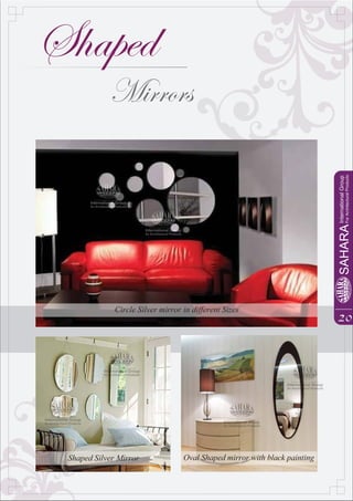 Sahara Glass Mirror Catalogue