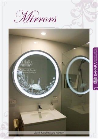 Sahara Glass Mirror Catalogue