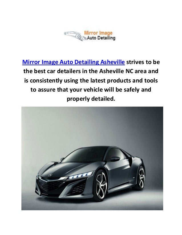 Mirror image mobile auto detailing in asheville, nc