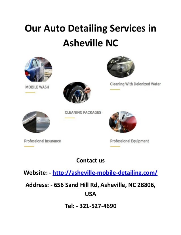 Mirror image mobile auto detailing in asheville, nc