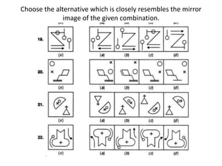 Choose the alternative which is closely resembles the mirror
image of the given combination.
 