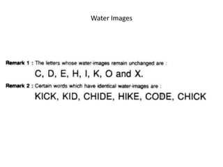 Water Images
 