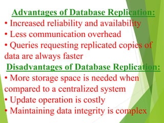 Mirroring and replications | PPT