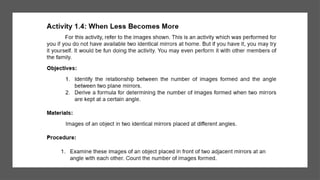 mirrorrs, concave convex. formula solution