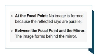 mirrorrs, concave convex. formula solution
