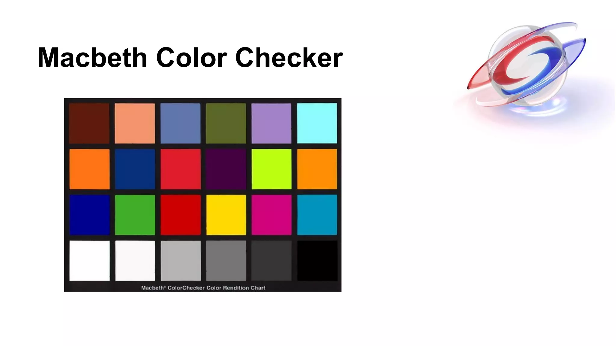 Macbeth Color Checker
 