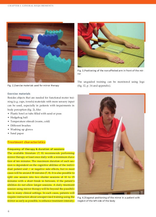 Mirror therapy practical protocol for stroke rehabilitation (2013)