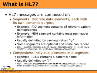 Hl7 Disability Tag Example Basico Mirth Training Introduction and System Migration | PPT