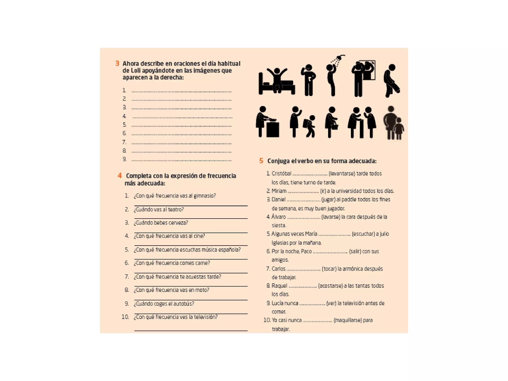 Mi rutina diaria unit