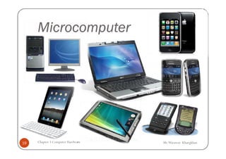 Microcomputer




19   Chapter 3 Computer Hardware   Mr.Warawut Khangkhan
 