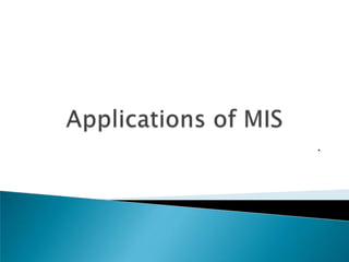 Each MIS is an integrated collection of subsystems, which are typically organized along functional lines within an organization.Management information system (MIS)