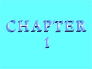 CHAPTER 1 