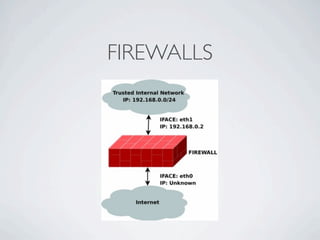 FIREWALLS
 