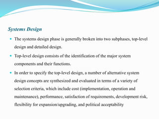 Design, Development and Analysis of MIS | PPTX