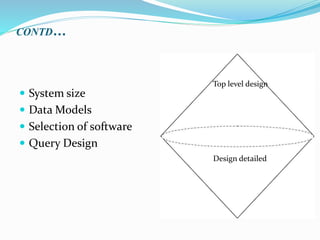 Design, Development and Analysis of MIS | PPTX