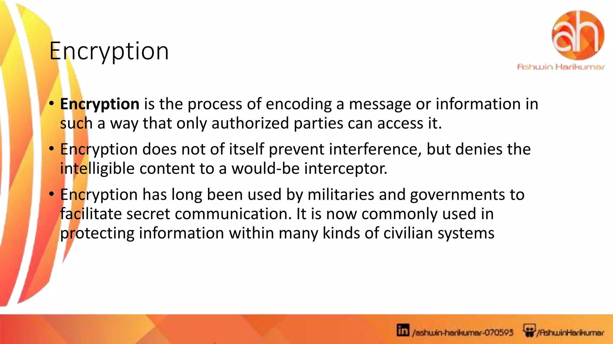 Wireless Security, Firewall,Encryption | PPT