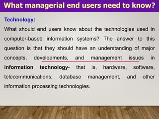Management Information System | PPT