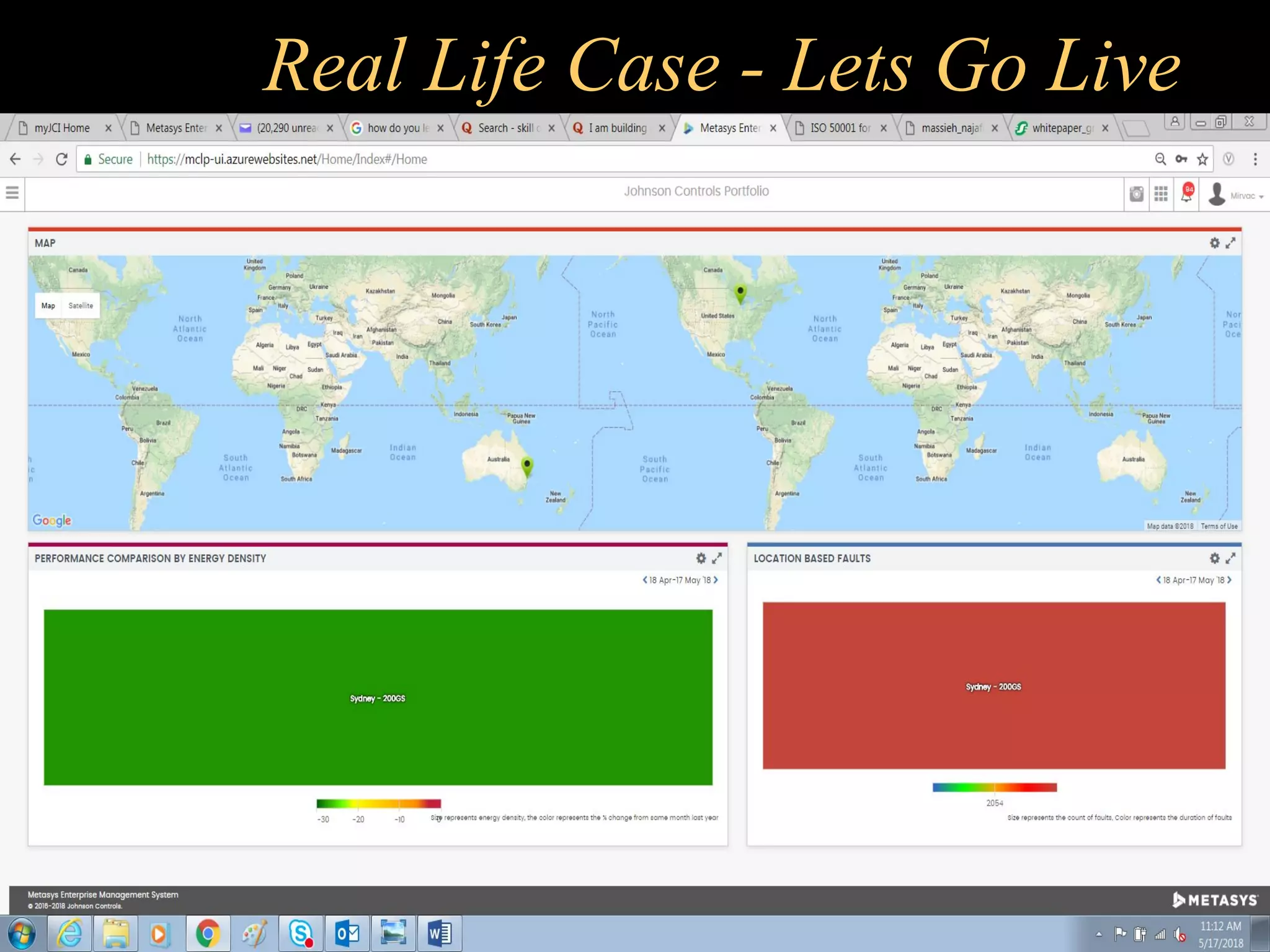 Real Life Case - Lets Go Live
 