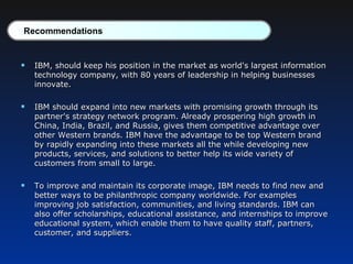 IBM | PPT