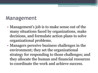 Management Information Technology - Chapter 1