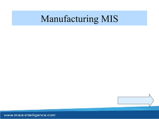 Manufacturing MIS 