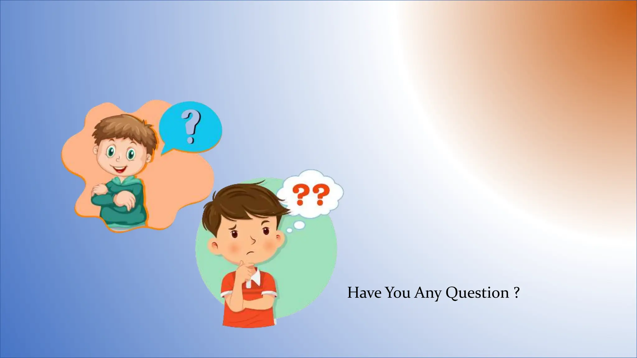 Have You Any Question ?
 